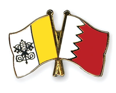 Fahnen Pins Vatikanstadt Bahrain