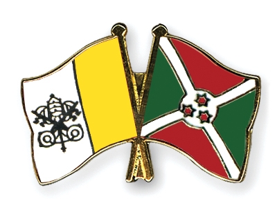 Fahnen Pins Vatikanstadt Burundi