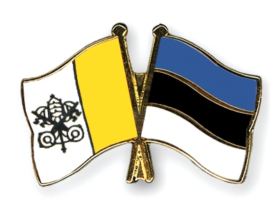 Fahnen Pins Vatikanstadt Estland