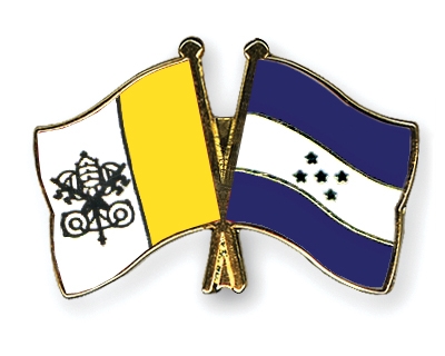 Fahnen Pins Vatikanstadt Honduras