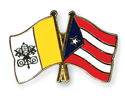 Fahnen Pins Vatikanstadt Puerto-Rico