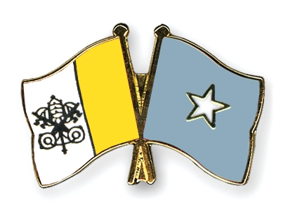 Fahnen Pins Vatikanstadt Somalia