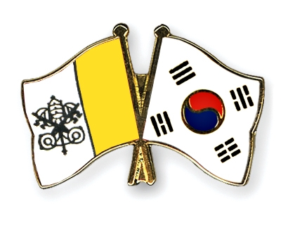 Fahnen Pins Vatikanstadt Sdkorea