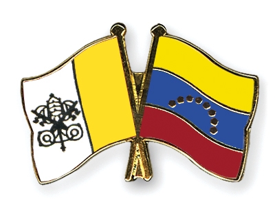 Fahnen Pins Vatikanstadt Venezuela