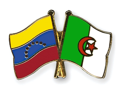 Fahnen Pins Venezuela Algerien