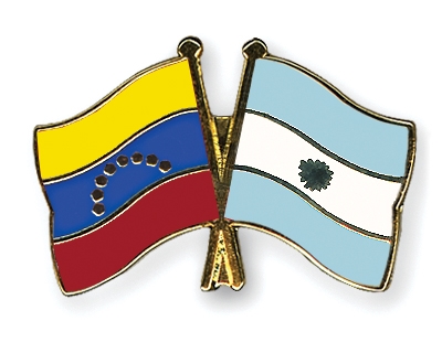 Fahnen Pins Venezuela Argentinien