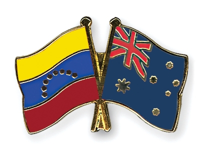 Fahnen Pins Venezuela Australien