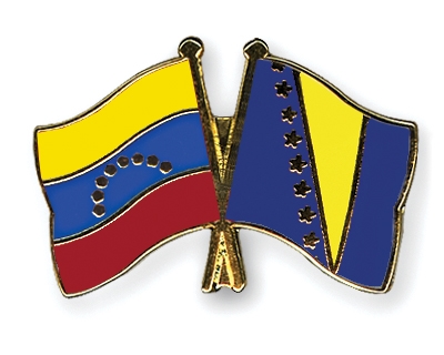 Fahnen Pins Venezuela Bosnien-und-Herzegowina