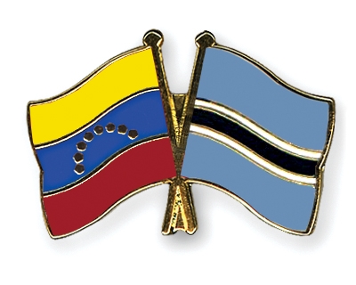 Fahnen Pins Venezuela Botsuana