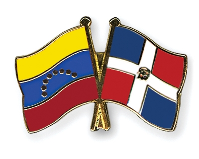 Fahnen Pins Venezuela Dominikanische-Republik