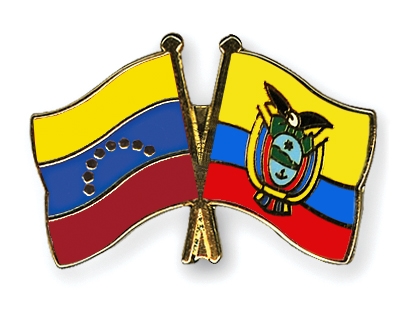 Fahnen Pins Venezuela Ecuador