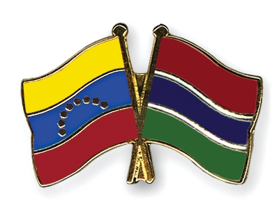 Fahnen Pins Venezuela Gambia