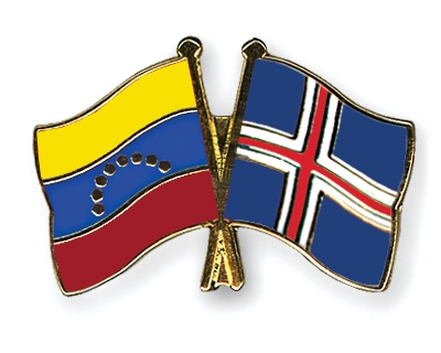 Fahnen Pins Venezuela Island