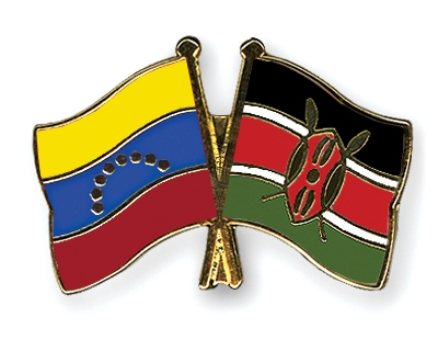 Fahnen Pins Venezuela Kenia