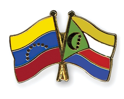 Fahnen Pins Venezuela Komoren