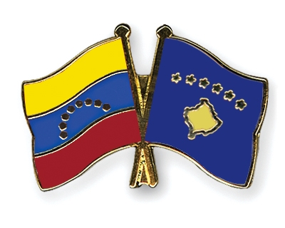 Fahnen Pins Venezuela Kosovo