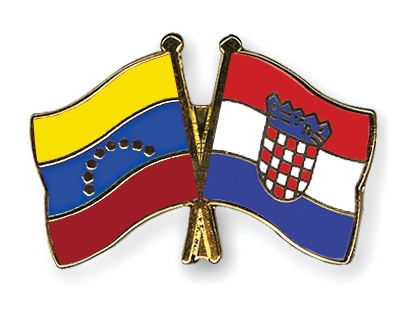 Fahnen Pins Venezuela Kroatien