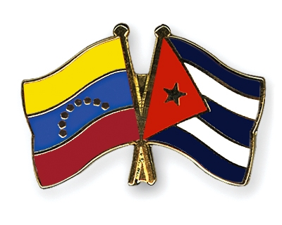 Fahnen Pins Venezuela Kuba