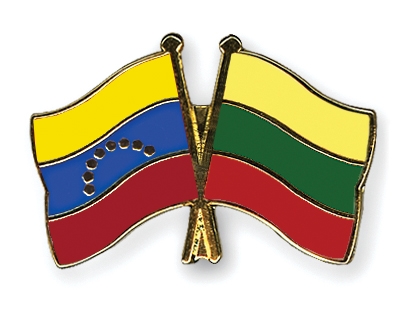 Fahnen Pins Venezuela Litauen