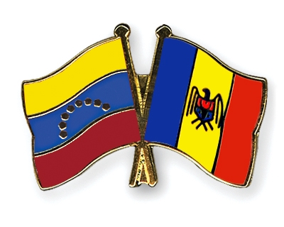 Fahnen Pins Venezuela Moldau