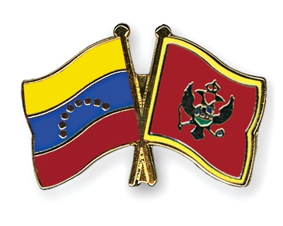 Fahnen Pins Venezuela Montenegro