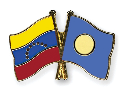 Fahnen Pins Venezuela Palau