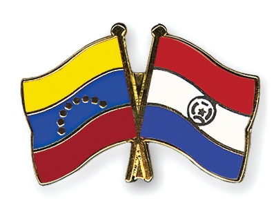 Fahnen Pins Venezuela Paraguay