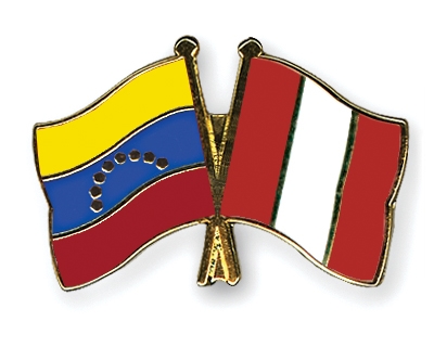 Fahnen Pins Venezuela Peru