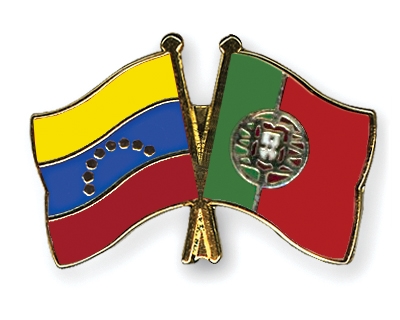 Fahnen Pins Venezuela Portugal