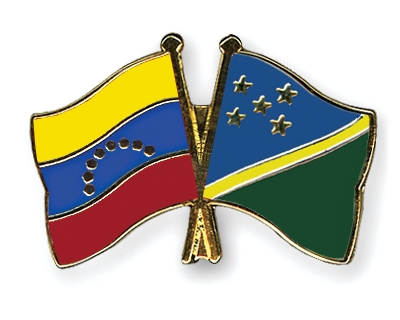 Fahnen Pins Venezuela Salomonen