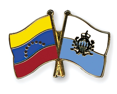 Fahnen Pins Venezuela San-Marino