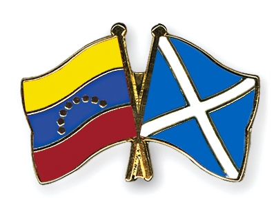 Fahnen Pins Venezuela Schottland