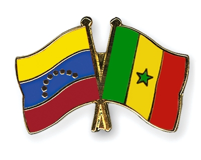 Fahnen Pins Venezuela Senegal