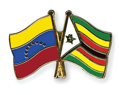 Fahnen Pins Venezuela Simbabwe