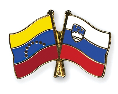 Fahnen Pins Venezuela Slowenien