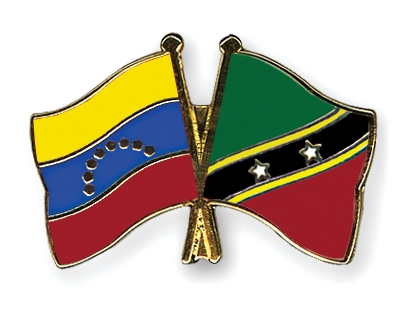 Fahnen Pins Venezuela St-Kitts-und-Nevis