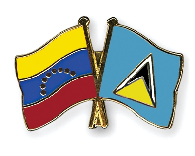 Fahnen Pins Venezuela St-Lucia