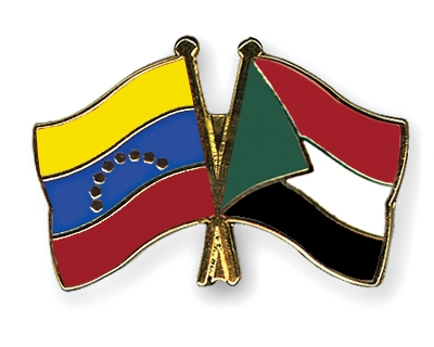 Fahnen Pins Venezuela Sudan