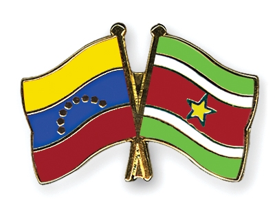 Fahnen Pins Venezuela Surinam