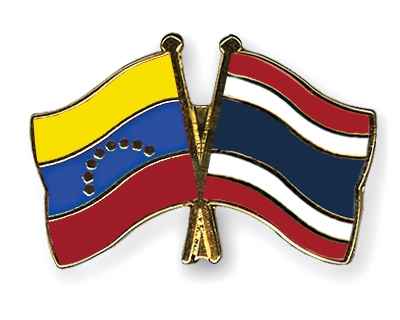 Fahnen Pins Venezuela Thailand