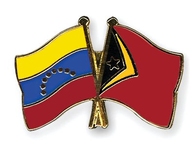 Fahnen Pins Venezuela Timor-Leste