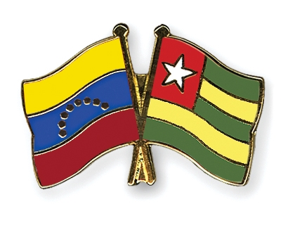 Fahnen Pins Venezuela Togo