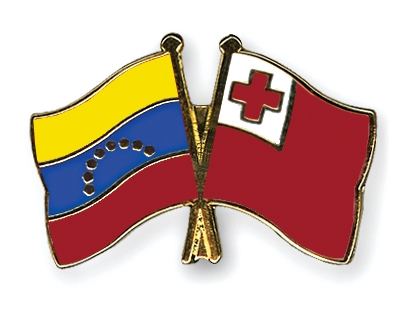 Fahnen Pins Venezuela Tonga