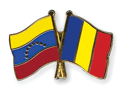 Fahnen Pins Venezuela Tschad