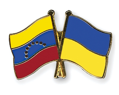 Fahnen Pins Venezuela Ukraine