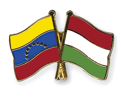 Fahnen Pins Venezuela Ungarn