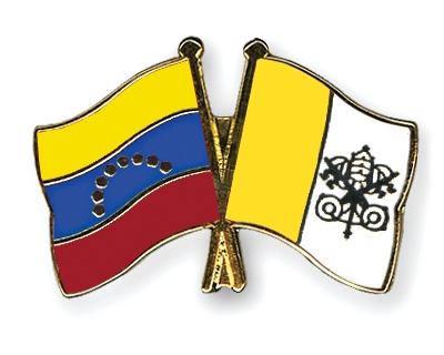 Fahnen Pins Venezuela Vatikanstadt