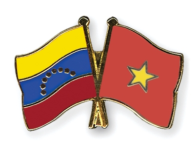 Fahnen Pins Venezuela Vietnam