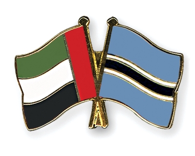 Fahnen Pins Ver-Arab-Emirate Botsuana