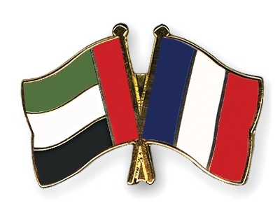 Fahnen Pins Ver-Arab-Emirate Frankreich